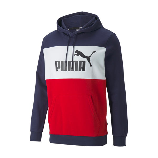 Puma Pantalón Essentials+ Colorblock Azul Rojo para Hombre